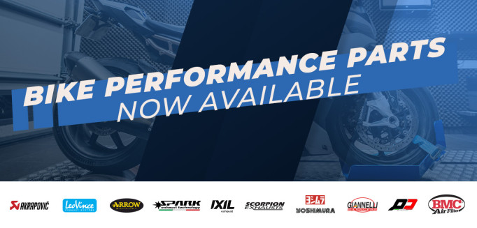 Many bike performance parts are available!