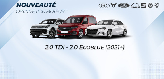 Reprogrammez votre moteur 2.0 TDI ou 2.0 Ecoblue !