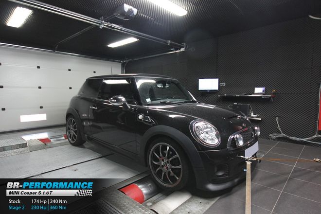 Mini Cooper S ... R56 S stage 2 - BR-Performance - Motor optimisation