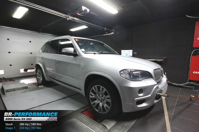 BMW X5 E70 3.0sd stage 1 - BR-Performance - Motor optimisation