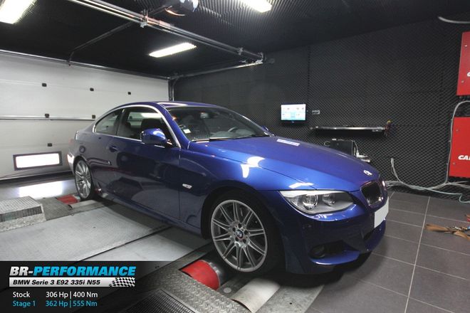 Bmw Serie 3 E9x Lci 335i N55 Twinscroll Stage 1 Br Performance Motor Optimisation
