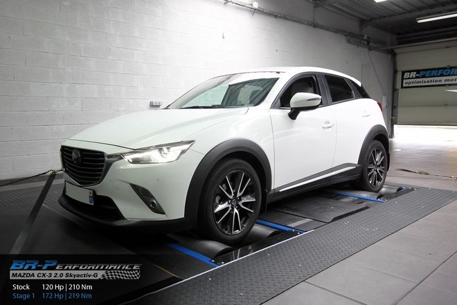 Mazda Cx 3 2 0 Skyactiv G Stage 1 Br Performance Motor Optimisation