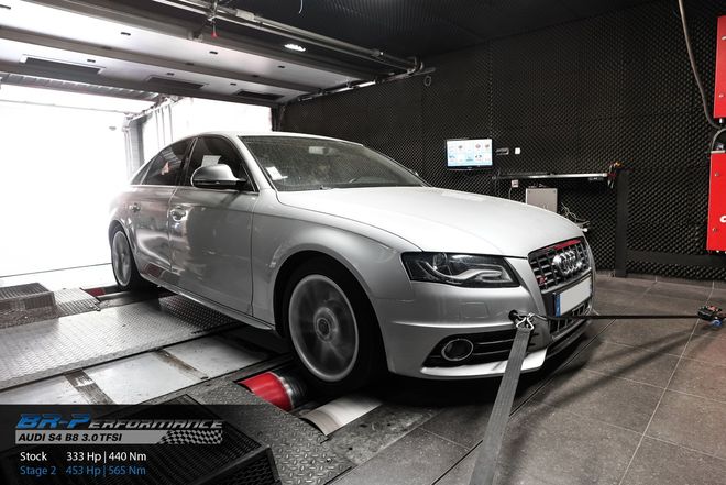 Audi S4 B8 S4 3.0 TFSI stage 2 BR Performance Motor optimisation