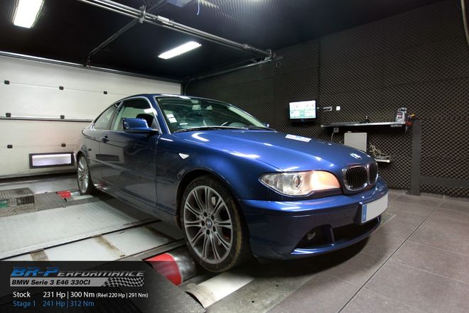 BMW Serie 3 E46 330i stage 1 - BR-Performance - Motor optimisation