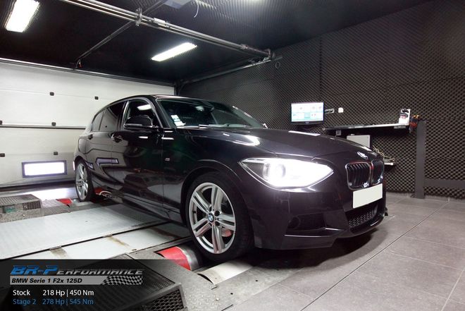BMW Serie 1 F2x 125d stage 2 - BR-Performance - Professionele chiptuning