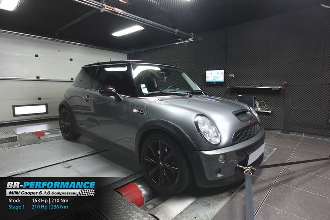 Mini Cooper S ... R53 1.6 Comp - S stage 1 - BR-Performance - Motor ...