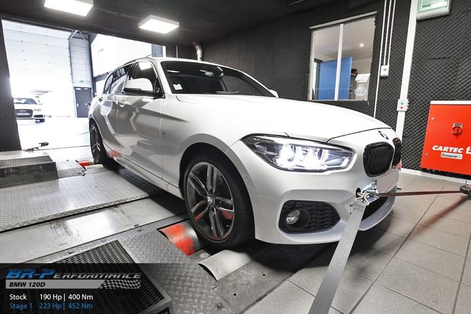 BMW Serie 1 F2x LCI 120d stage 1 - BR-Performance - Motor optimisation