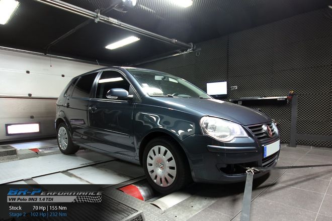 Volkswagen Polo 9N3 1.4 TDi stage 2 BR Performance Motor optimisation