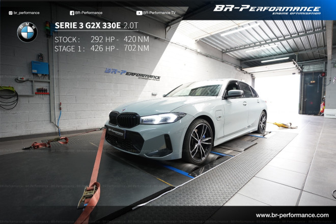 BMW Serie 3 G2x 330e stage 1 - BR-Performance - Motor optimisation