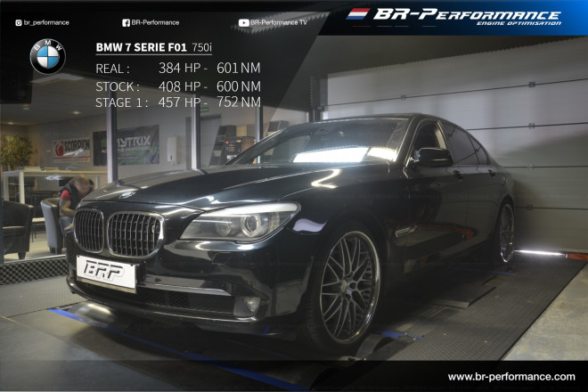 BMW Serie 7 F01 750i stage 1 - BR-Performance - Professionele chiptuning