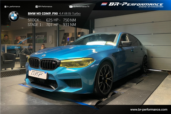BMW M5 F90 M5 Competition (F90) - 4.4 V8 Bi-Turbo stage 1 - BR ...