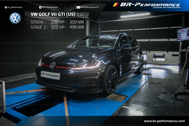Volkswagen Golf Golf VII Mk1 2.0 TSI - R stage 1 - BR-Performance - Motor  optimisation